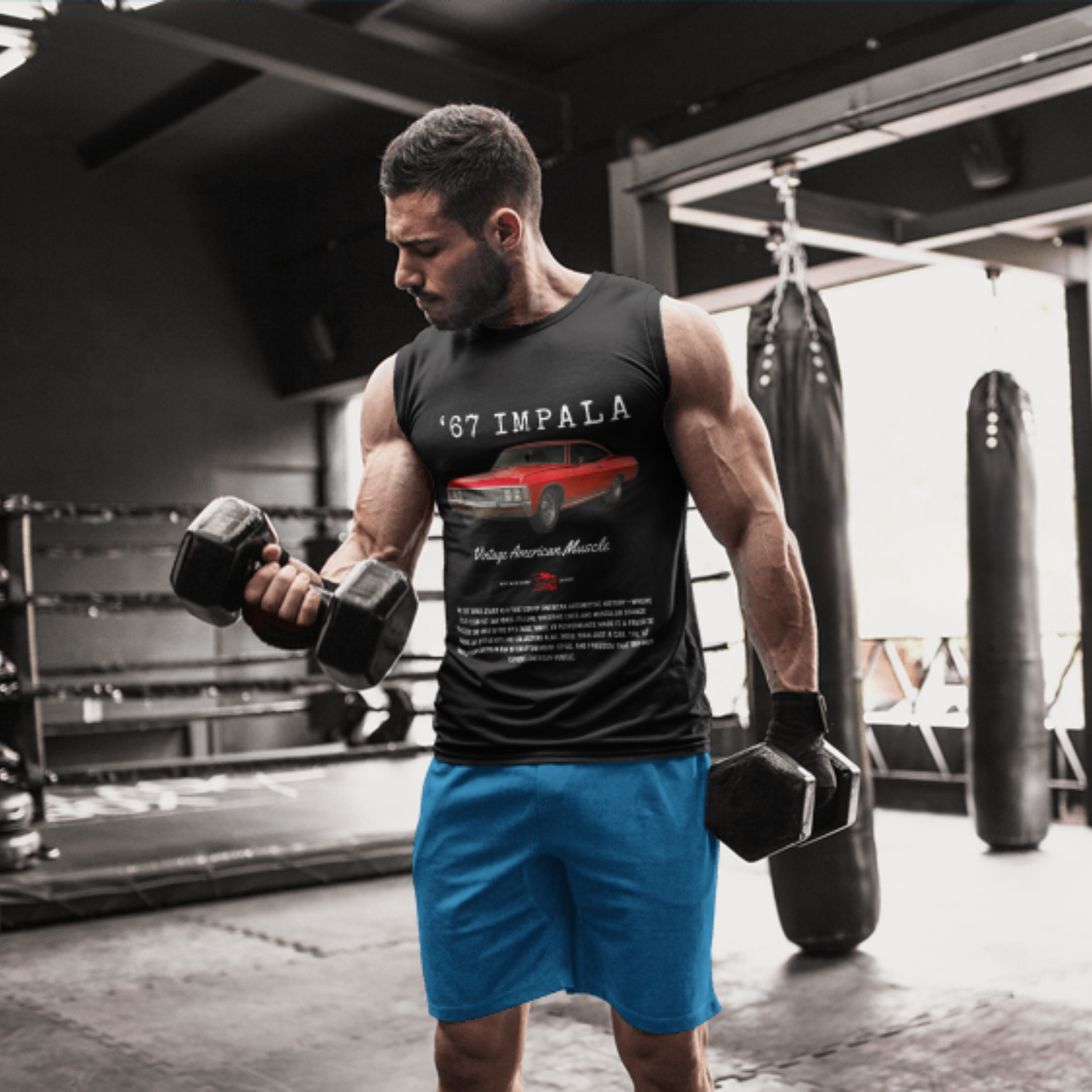 67 Impala Unisex Jersey Muscle Tank