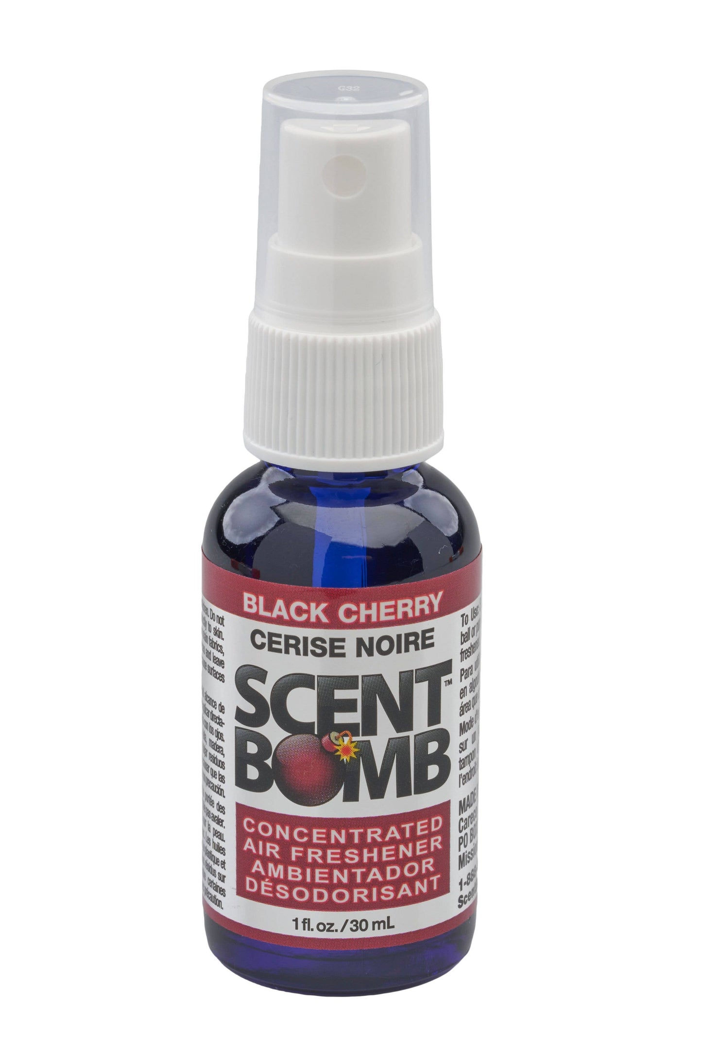 Scent Bomb Air Freshener Black Cherry 1oz Spray