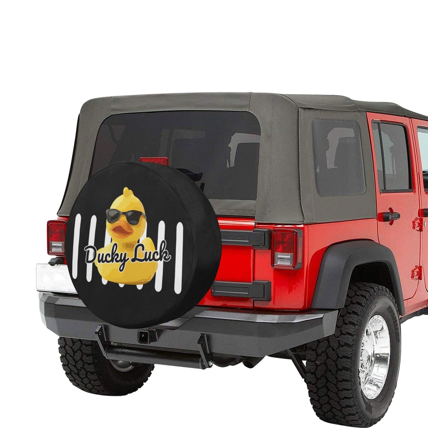 Ducky Luck 32" Spare Tire Cover – Jeep & SUV Rear Tire Protector