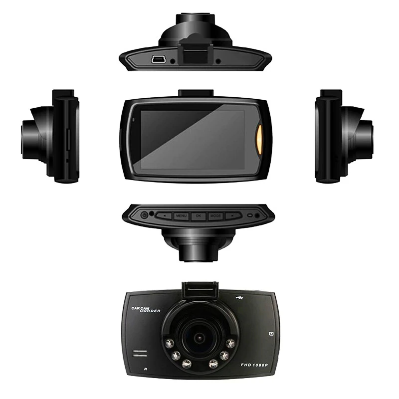 2.7'' Full HD 1080P Car Dash Cam Front & Rear DVR Night Vision Video Recorder