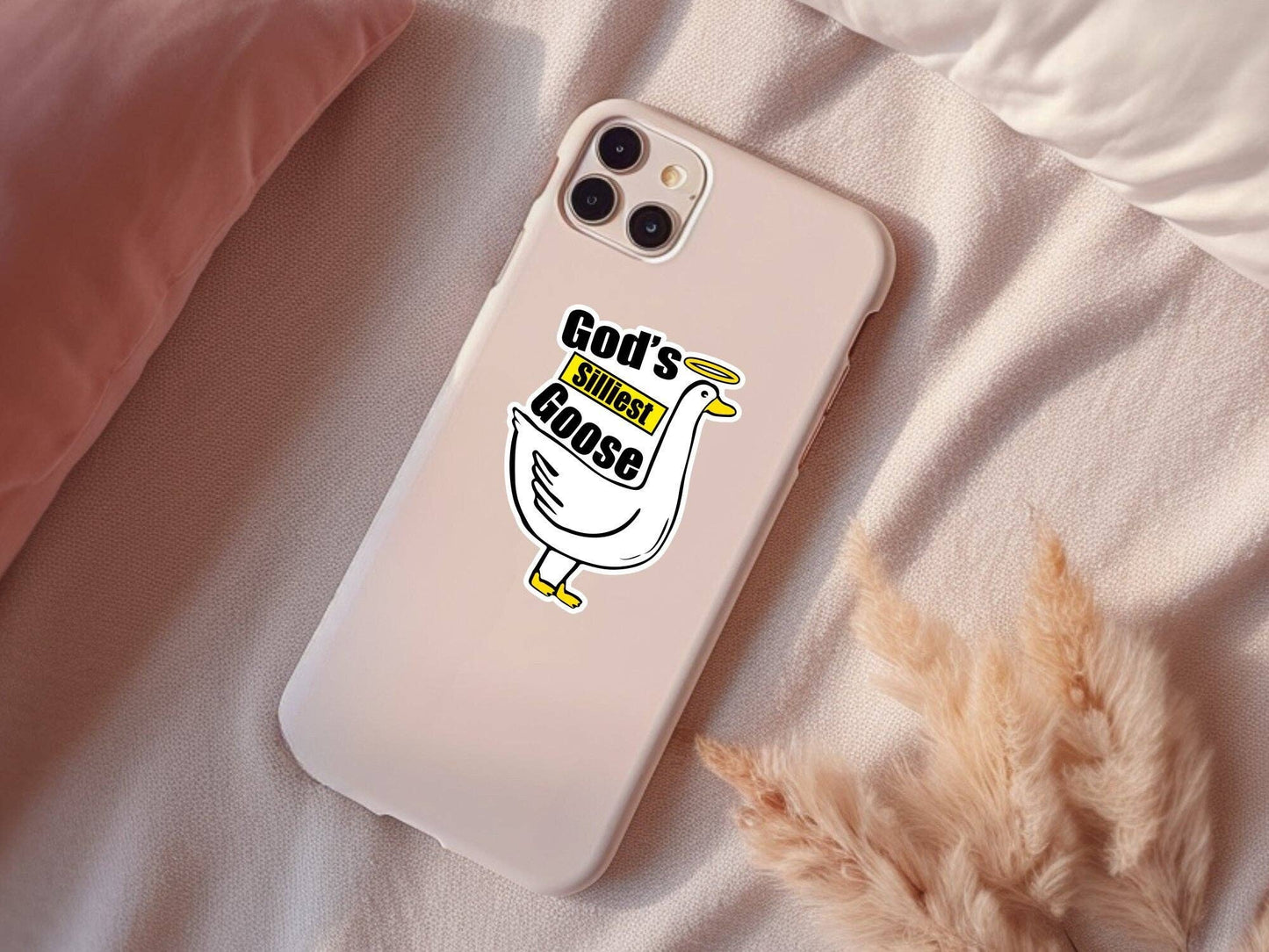 God's Silliest Goose Sticker