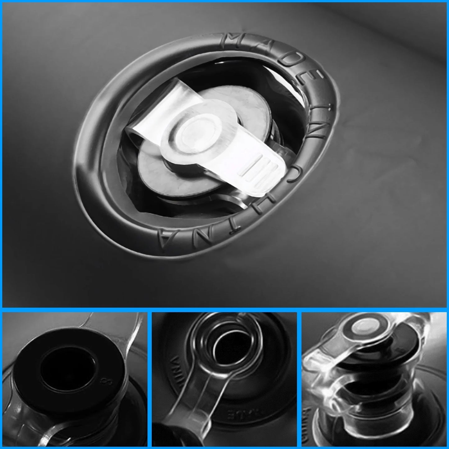 Tebru Portable 85Cm Inflatable Air Mattress with Electric Pump, Single