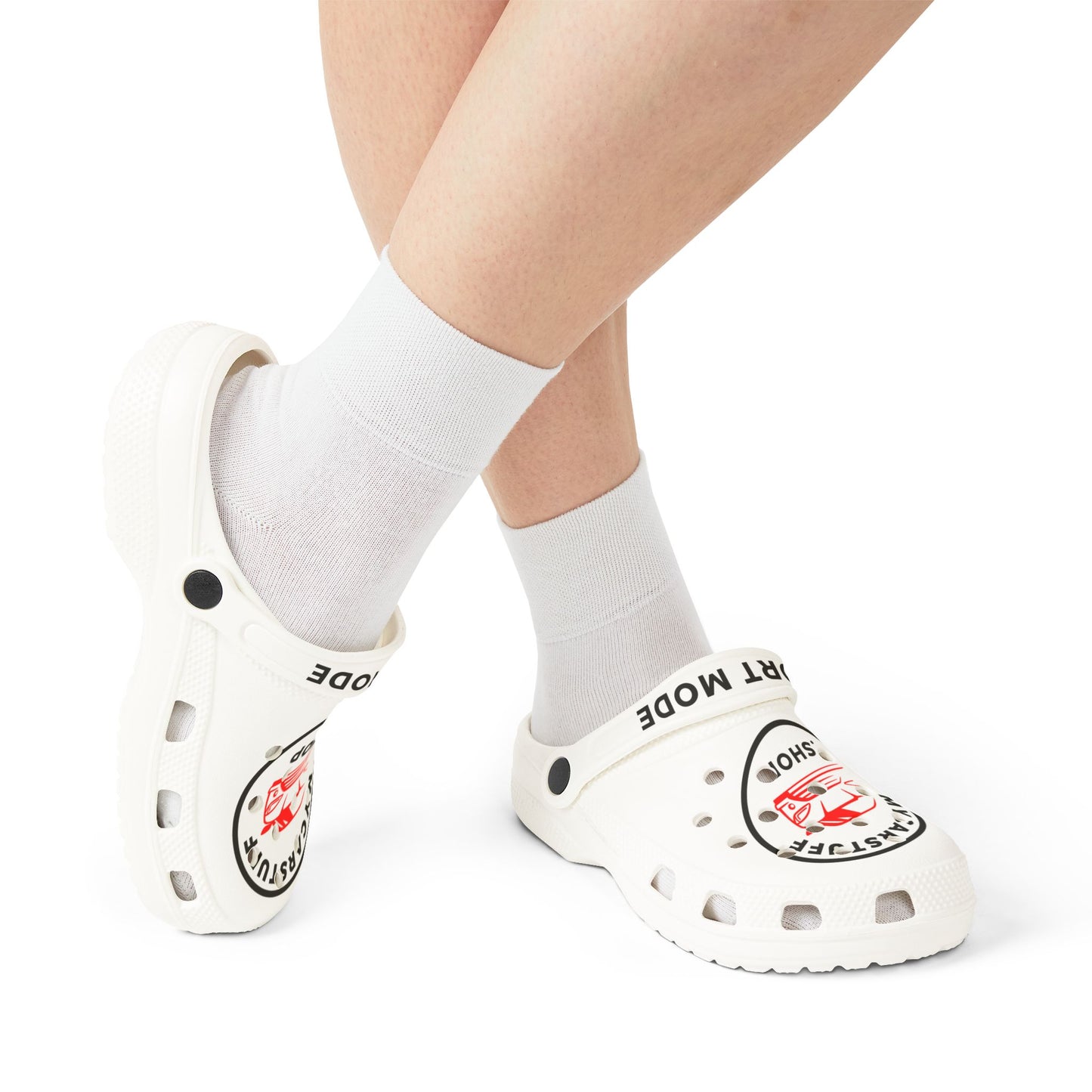 My Car Stuff “Sport Mode” EVA Foam Rubber Shoes (All-Over Print Clogs)