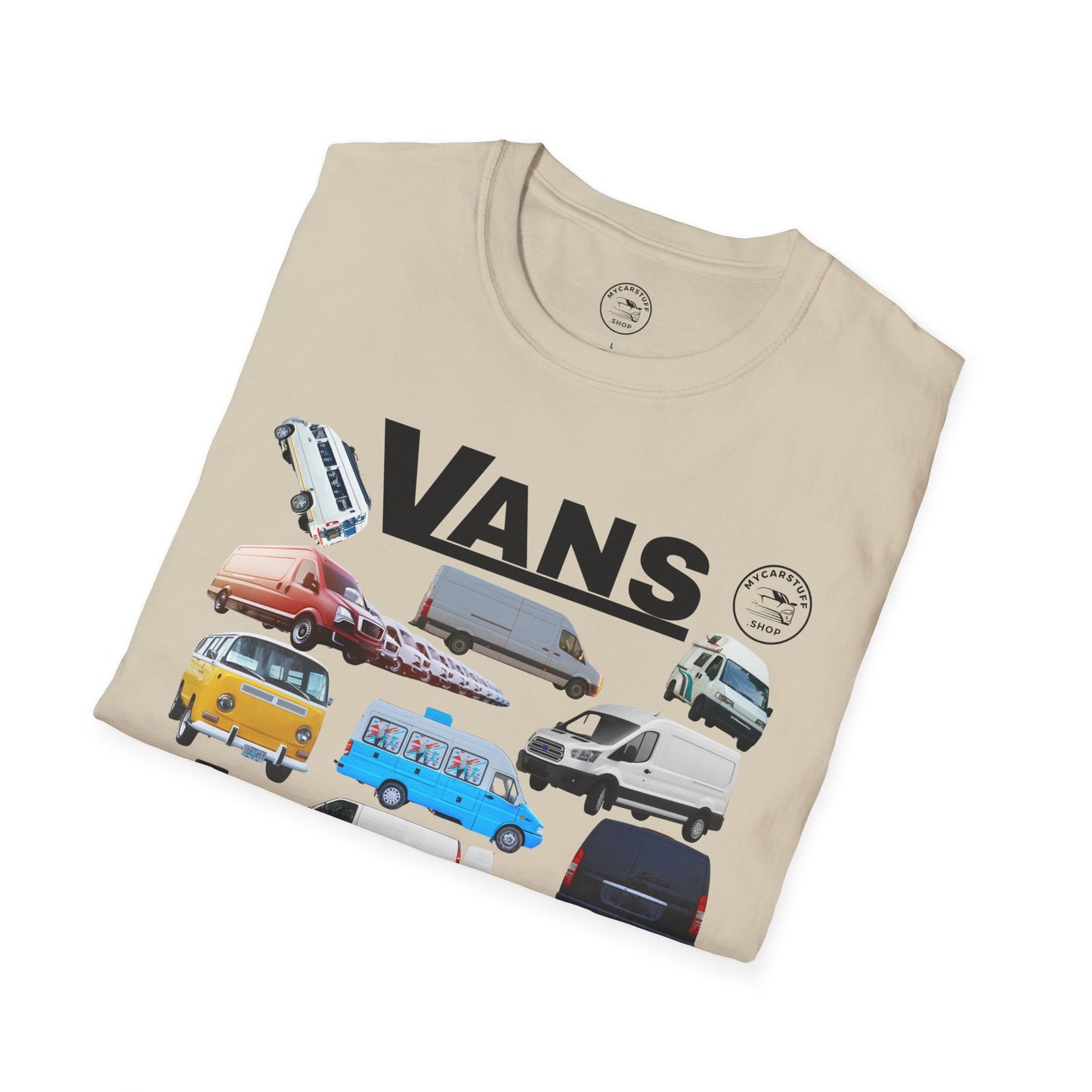 My Car Stuff 'Vans' Custom Design Unisex Softstyle T-Shirt
