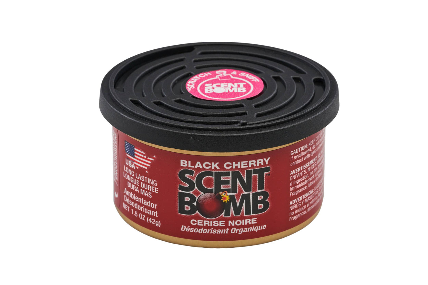 Scent Bomb Black Cherry Organic Can