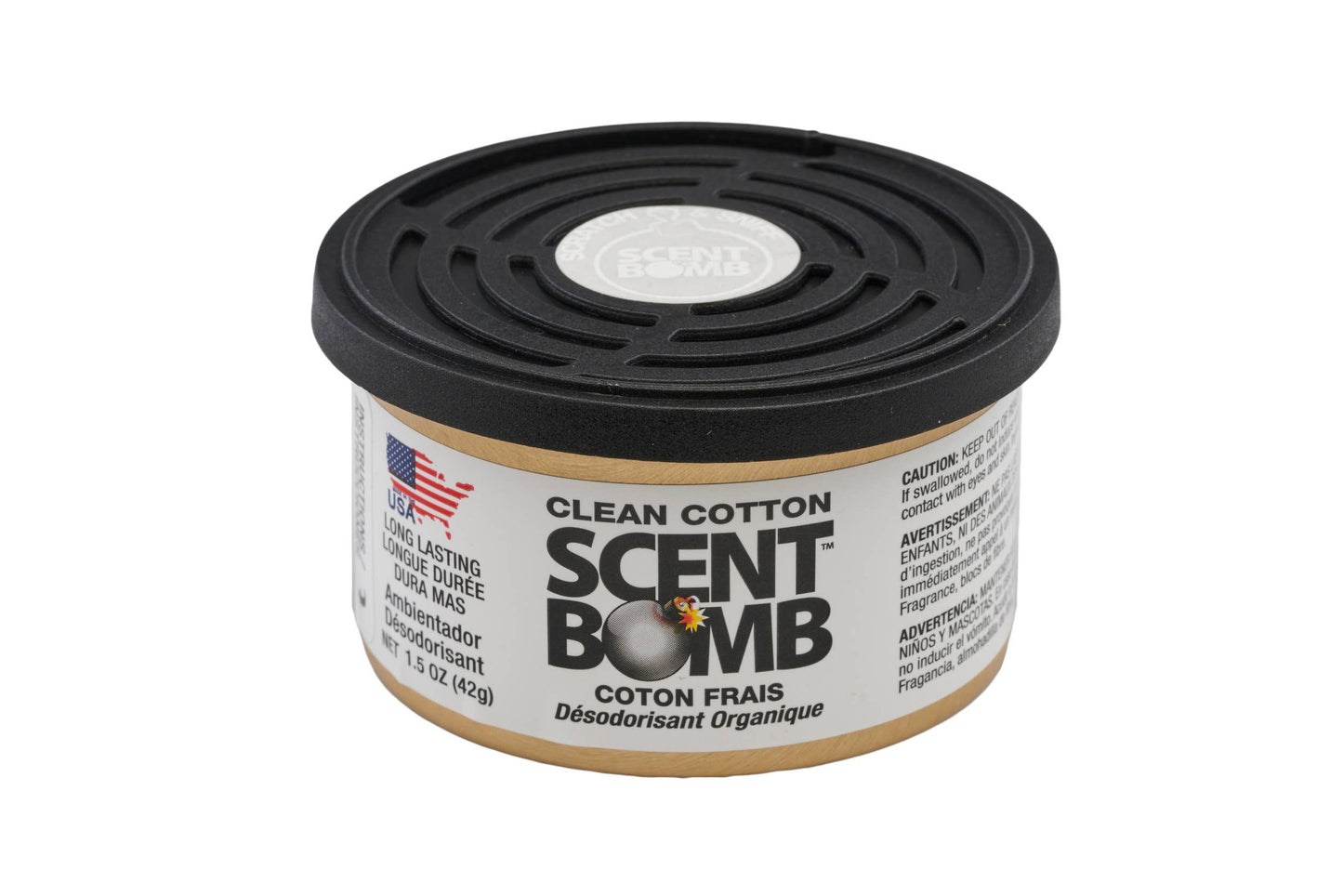 Scent Bomb Clean Cotton Organic Can