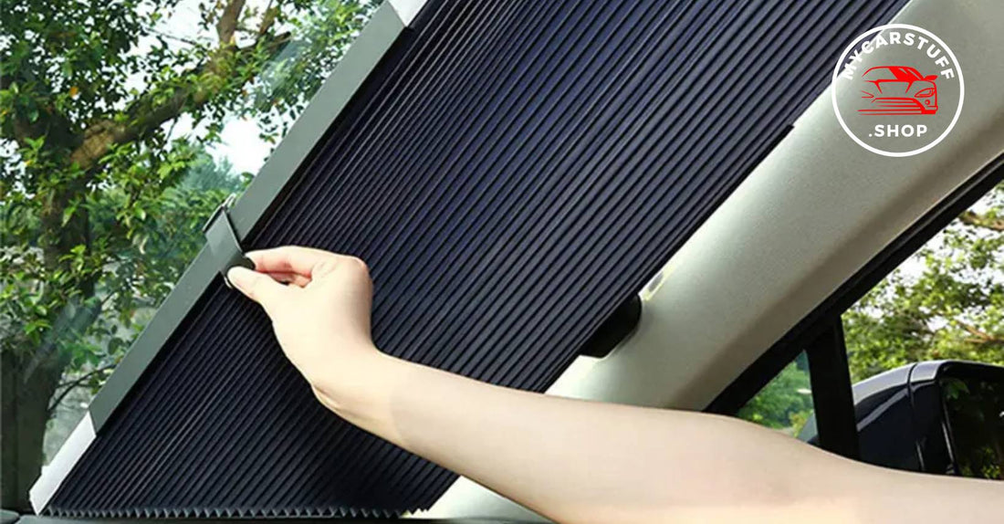Windshield sun shade