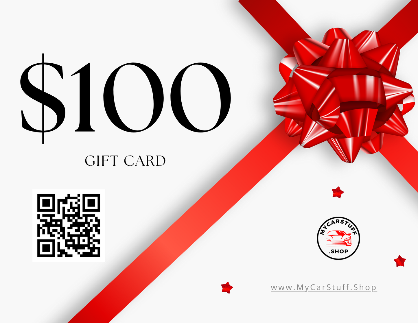 MyCarStuff.Shop e-Gift Card