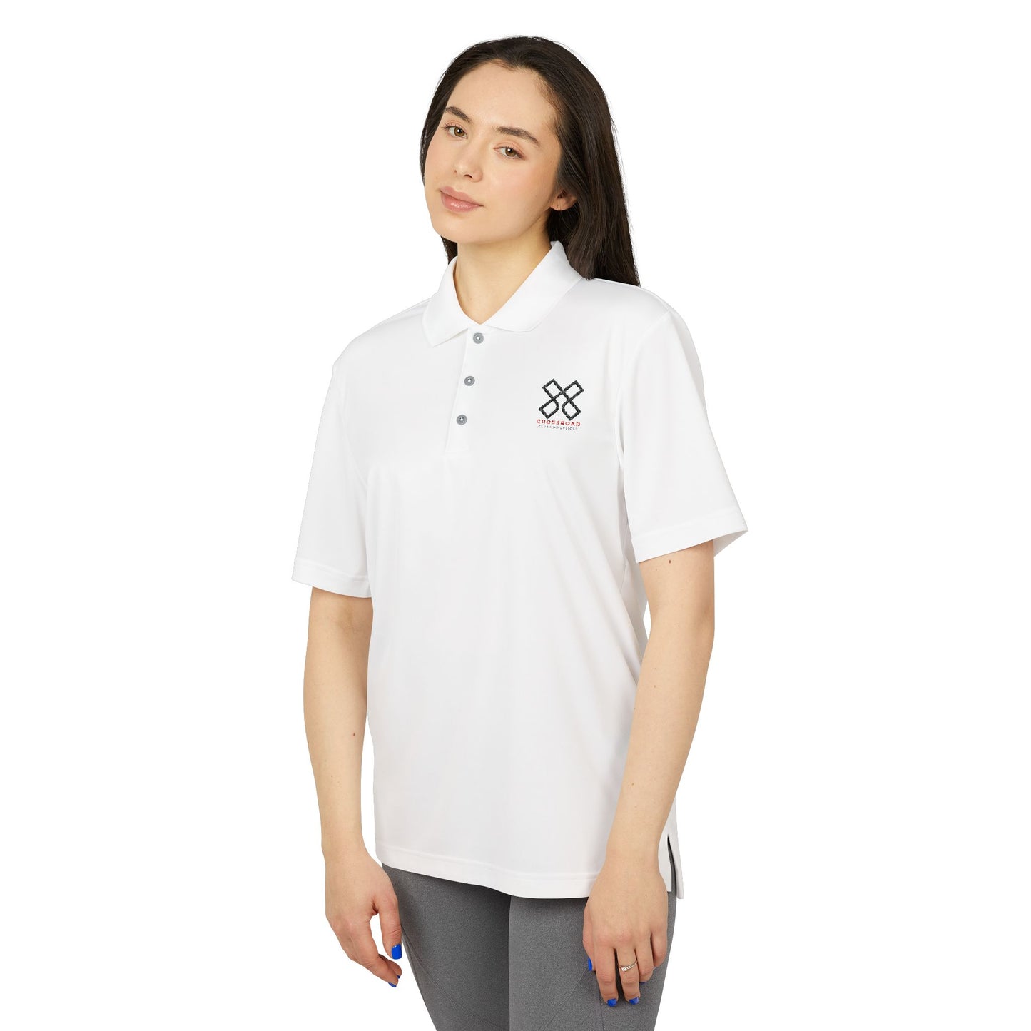 Crossroad adidas Unisex Embroidered Performance Polo