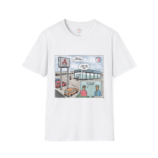 My Car Stuff 'Do You Sell TV's?' Custom Design Unisex Softstyle T-Shirt