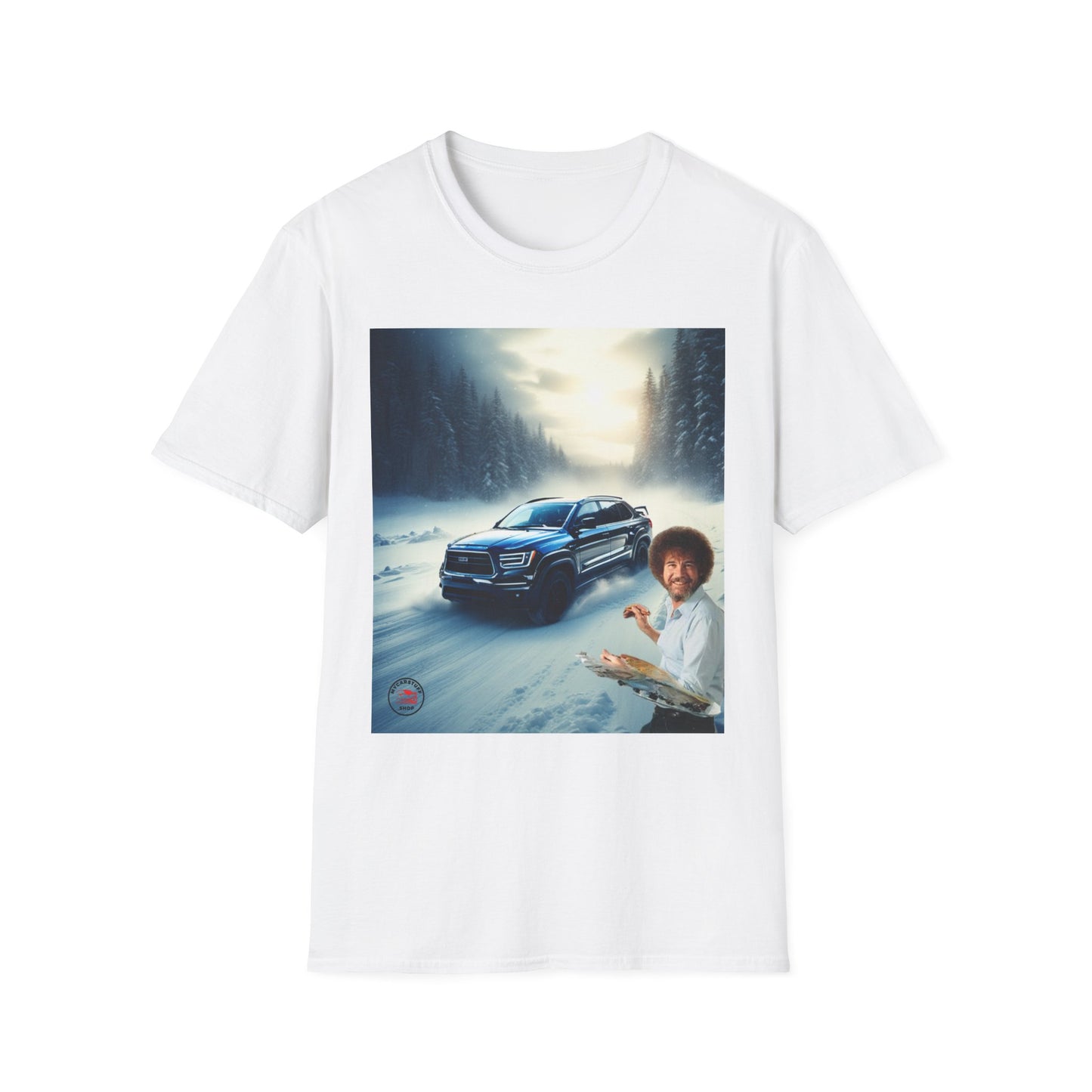 My Car Stuff 'The Frozen Tundra' BR Custom Design Unisex Softstyle T-Shirt