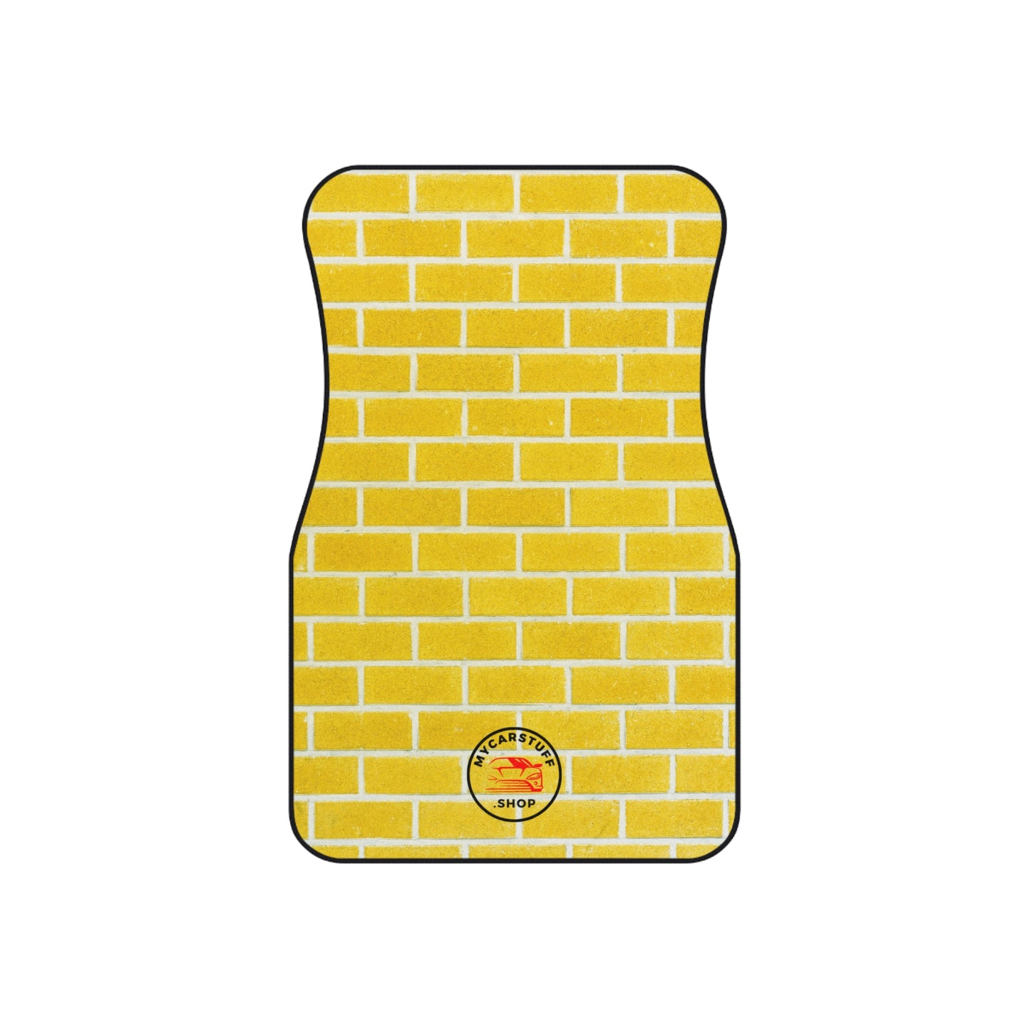 My Car Stuff 'Yellow Brick Road' Custom Design Car Mats (2x Front)