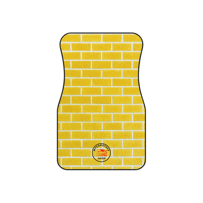 My Car Stuff 'Yellow Brick Road' Custom Design Car Mats (2x Front)