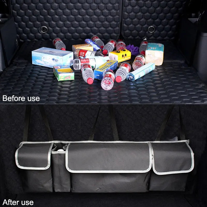 Car Trunk Backseat  Storage and Organizer