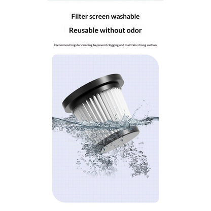 Washable HEPA filter for the pet grooming vacuum under running water