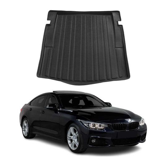 2014-2019 BMW 4 Series F32 Coupe Cargo Liner Trunk Mat All Weather Black