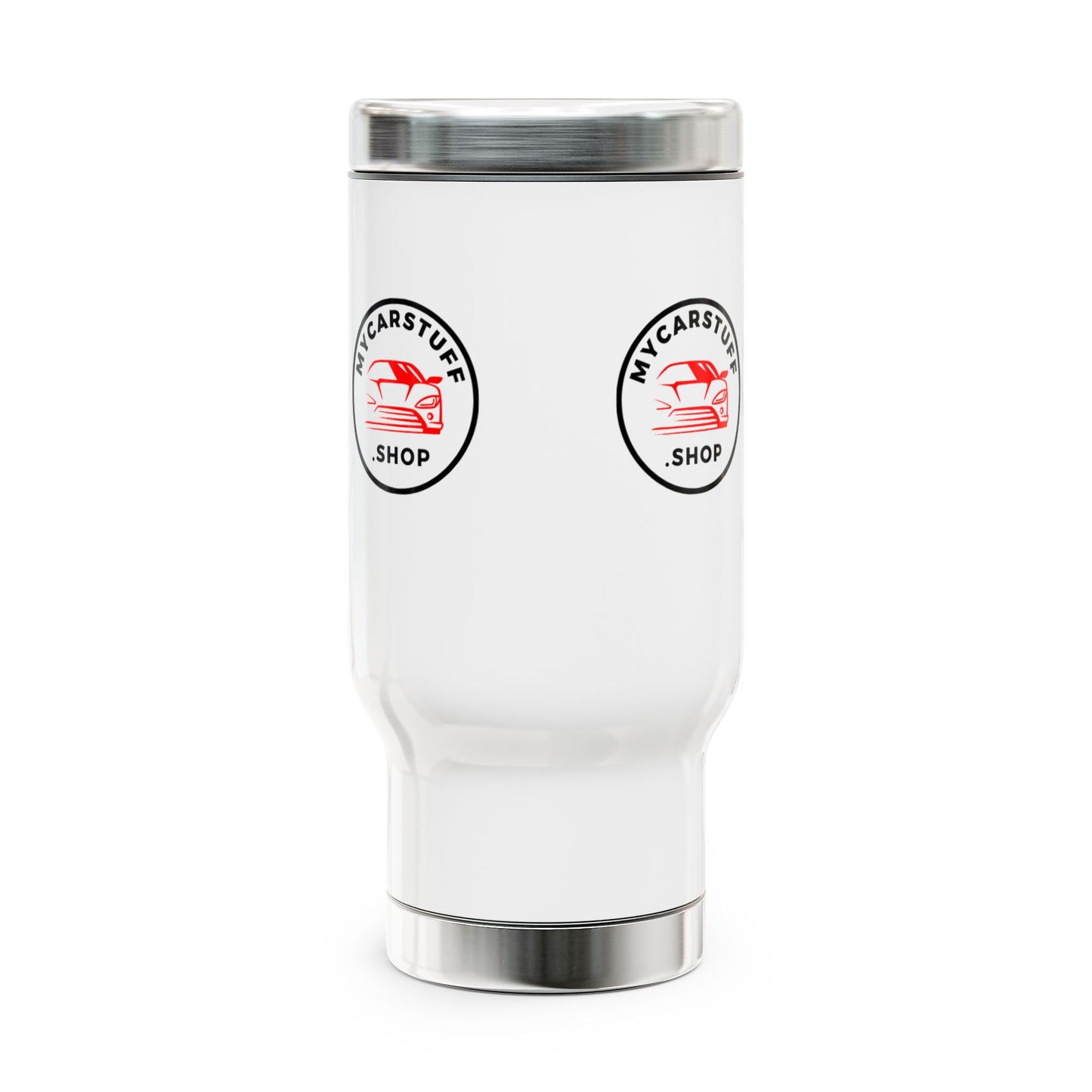 My Car Stuff Stainless Steel Travel Mug with Handle, 14oz