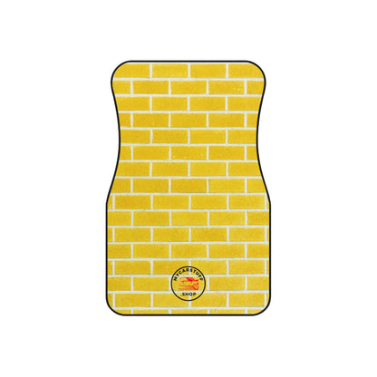 My Car Stuff 'Yellow Brick Road' Custom Design Car Mats (2x Front)