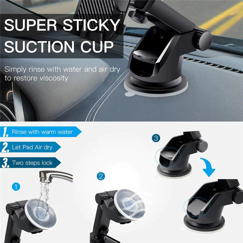 360 Universal Mount Car Phone Holder