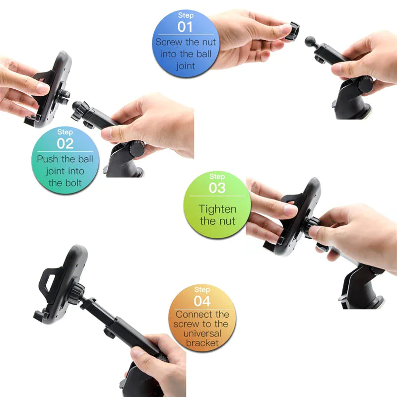 360 Universal Mount Car Phone Holder