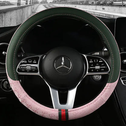 Nearly Universal Luxury Design Steering Wheel Cover