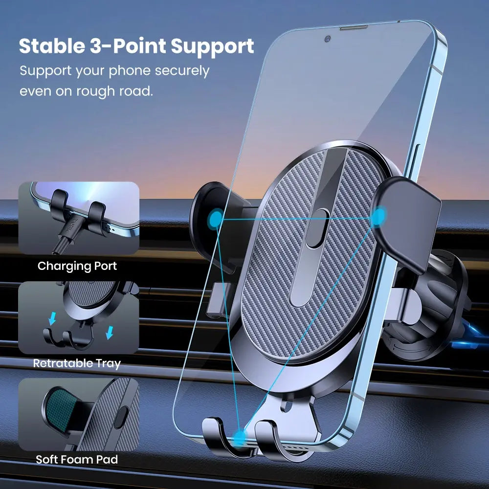 Metal Car Air Vent Phone Holder