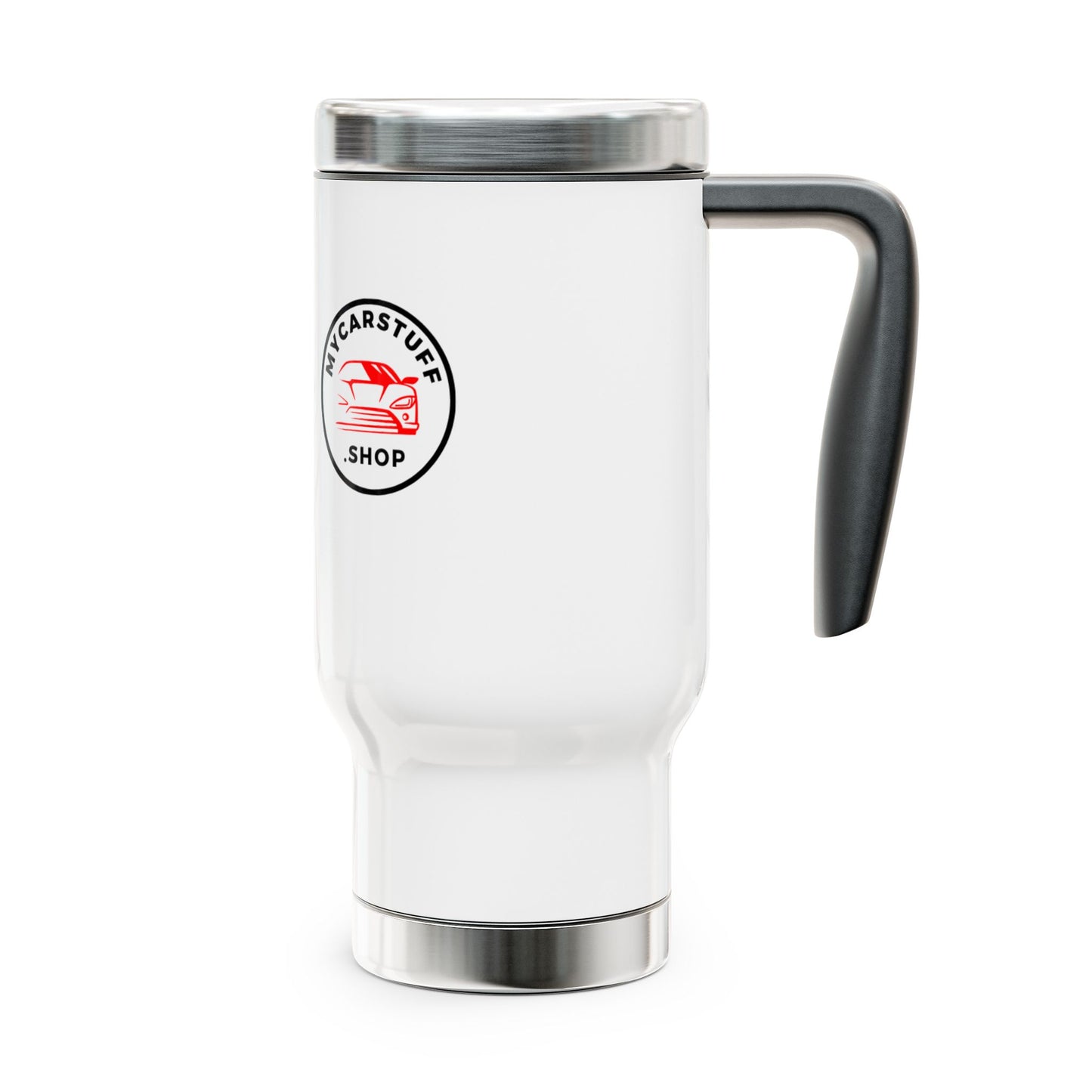 My Car Stuff Stainless Steel Travel Mug with Handle, 14oz