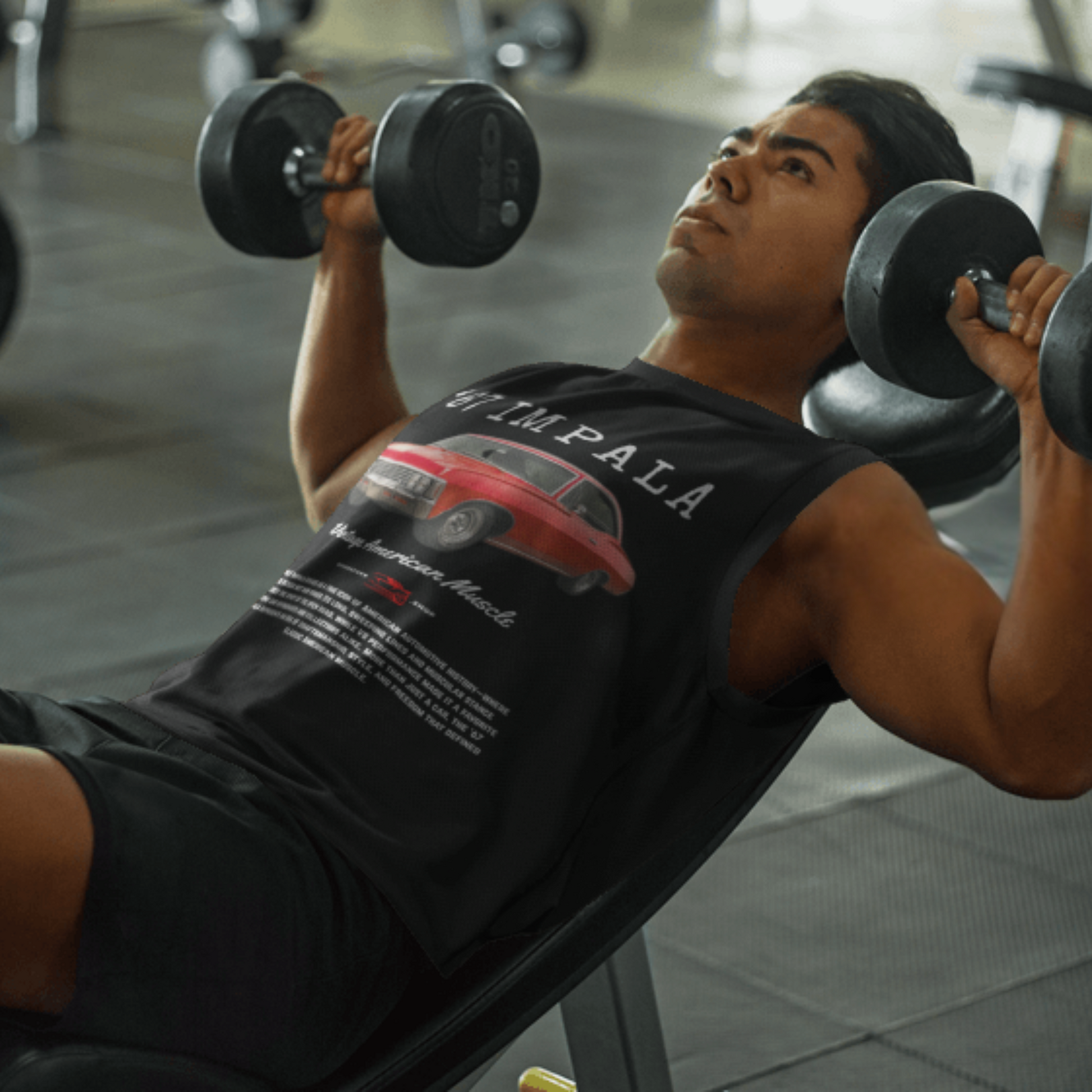 67 Impala Unisex Jersey Muscle Tank