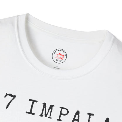 67 Impala Vintage American Muscle T-Shirt (Front Design) – Unisex Gildan Softstyle® 64000 Classic Car Tee