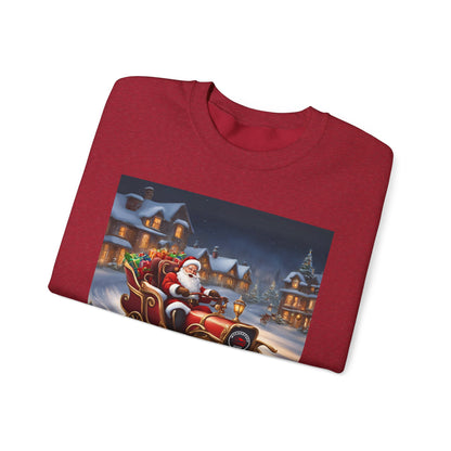 My Car Stuff 'Sleigh All Day' Christmas Custom Design Unisex Heavy Blend™ Crewneck Sweatshirt