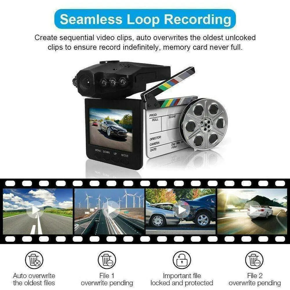 Car DVR Vehicle Camera Video Recorder