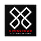 Crossroad Square Indoor\Outdoor Stickers (White Text)