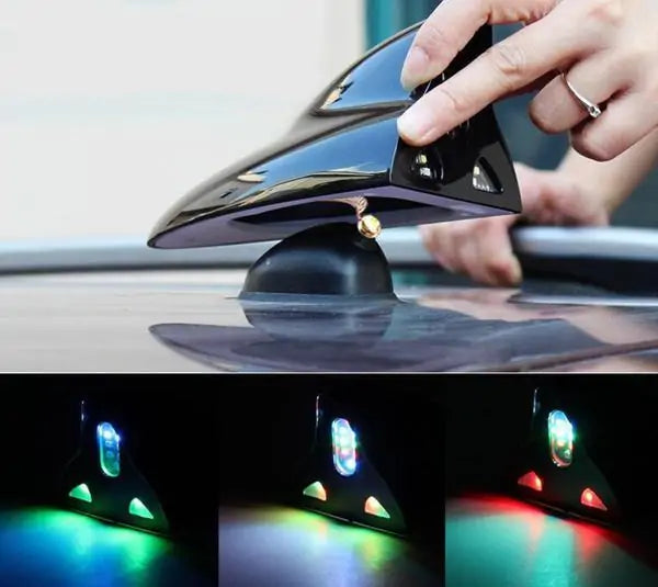 Solar Powered Car Shark Fin