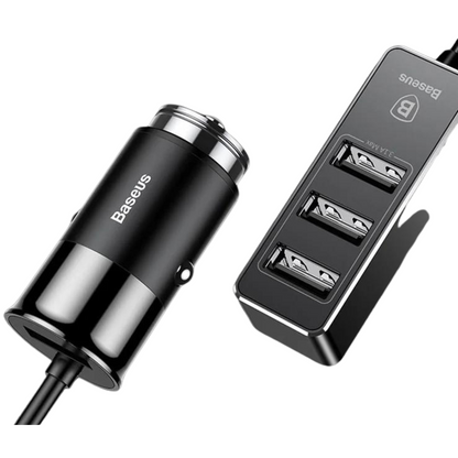 High Speed 4 Port Car Charger