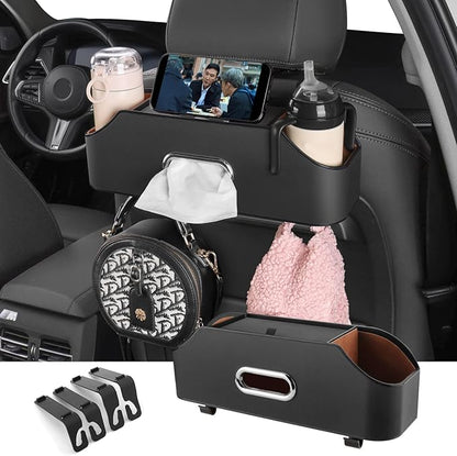 Car Back Seat Storage Organizer