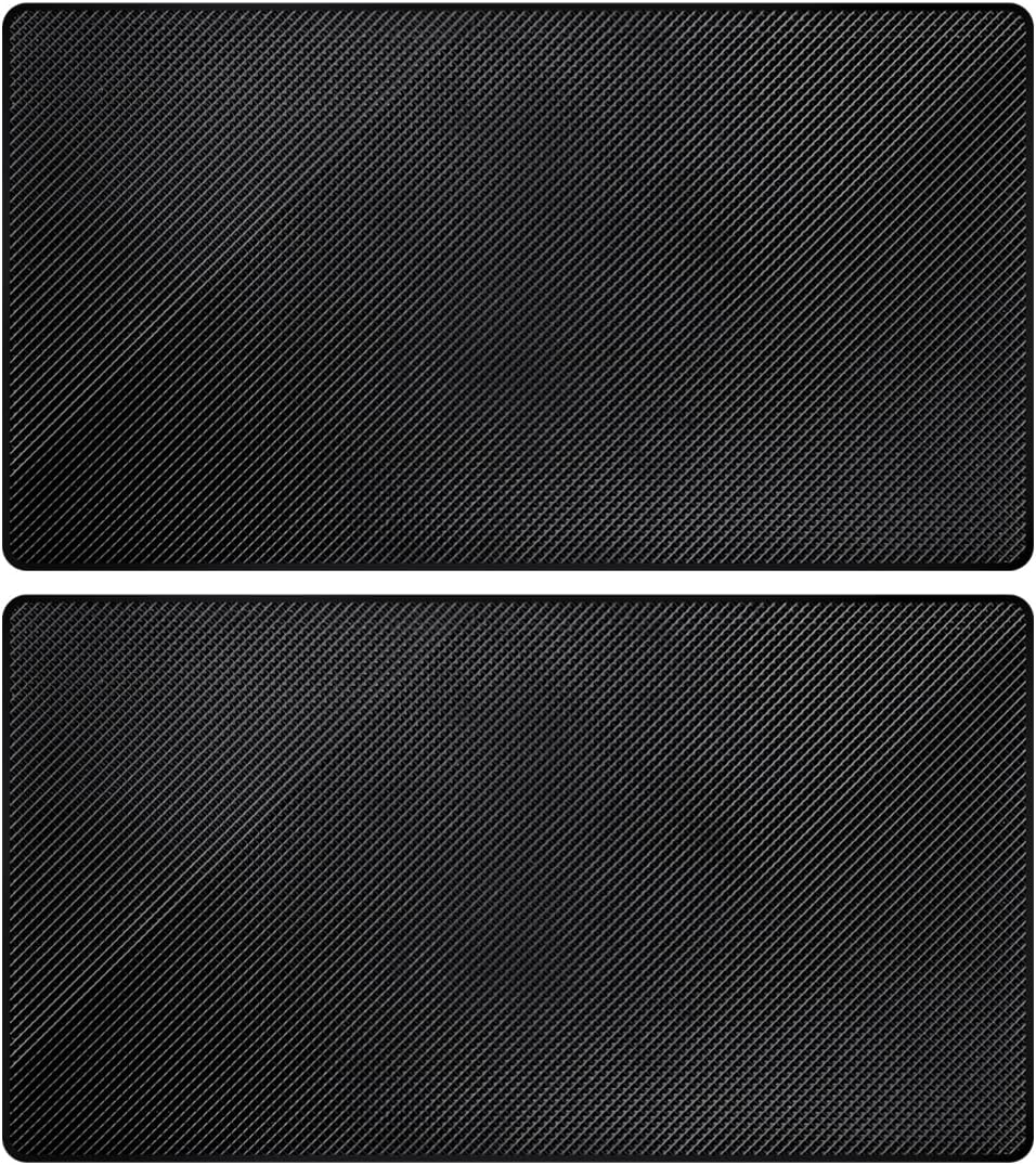 Car Dashboard Anti-Slip Rubber Pad (10.6"X 5.9") 2 Pack