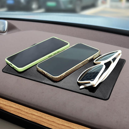 Car Dashboard Anti-Slip Rubber Pad (10.6"X 5.9") 2 Pack
