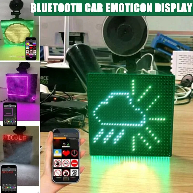 Car Emoticons Digital Display