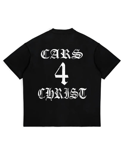 Cars & Christ “Cars 4 Christ” T-Shirt – Clutch Supply LA | Christian Car Culture Tee