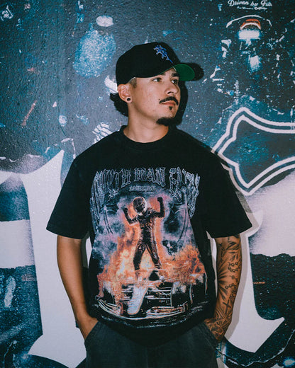 Cars & Christ “Fourth Man Faith” T-Shirt – Clutch Supply LA | Christian Car Culture Tee