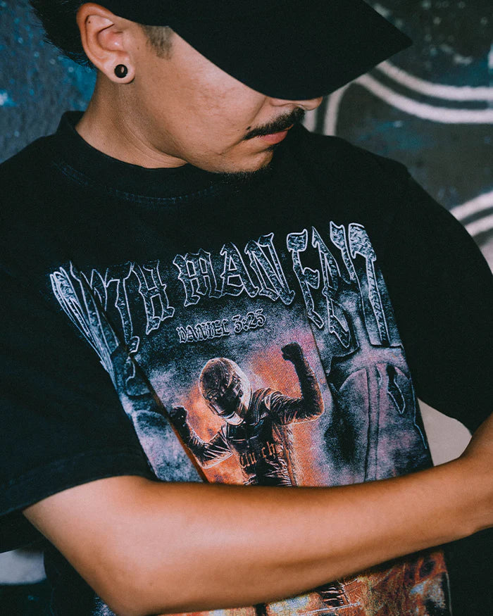 Cars & Christ “Fourth Man Faith” T-Shirt – Clutch Supply LA | Christian Car Culture Tee