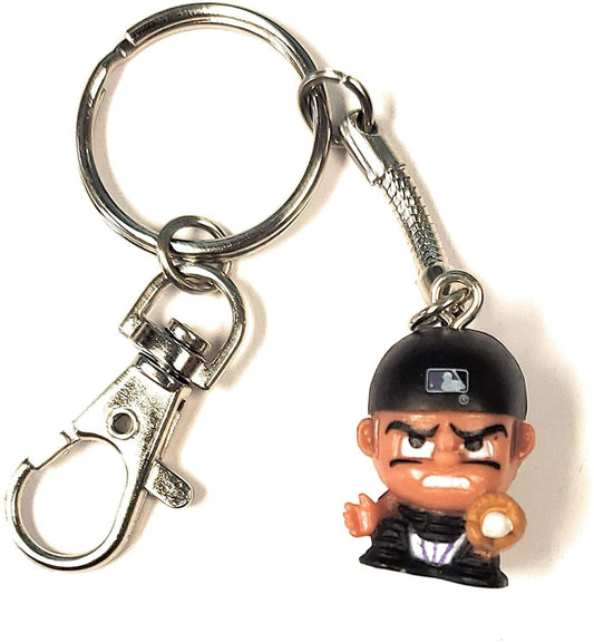 Colorado Rockies Teeny Mates Keychain Tag Along Figure Baseball