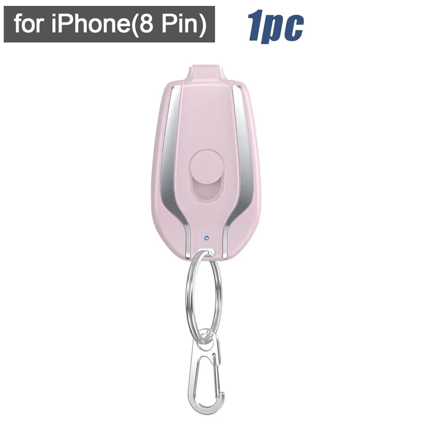 Compact Keychain Phone Charger Power Bank