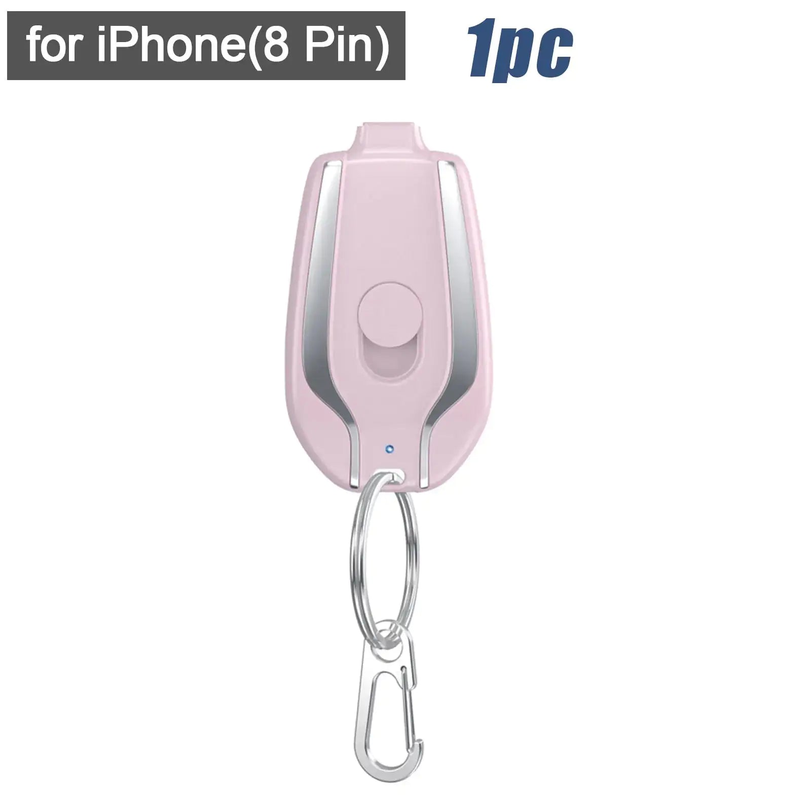 Compact Keychain Phone Charger Power Bank