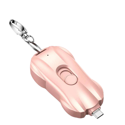 Compact Keychain Phone Charger Power Bank