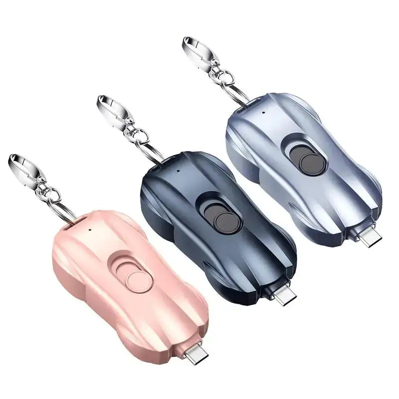 Compact Keychain Phone Charger Power Bank