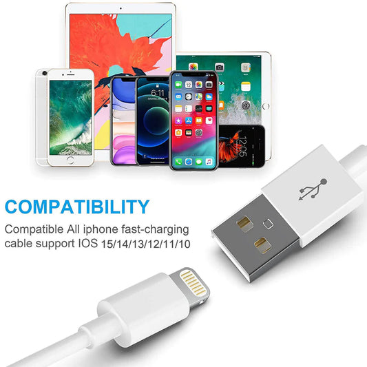 USB Charging Cord for iPhone and Other Apple Products