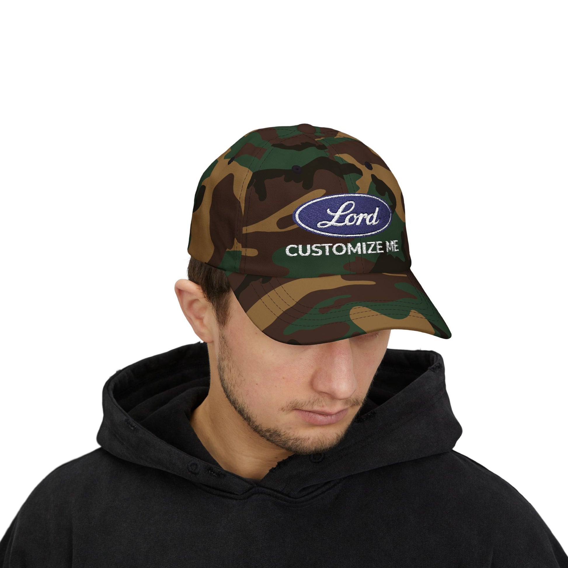 Customize Me “Lord” Dad Cap – Personalized Embroidered Cotton Hat (Up to 20 Characters)