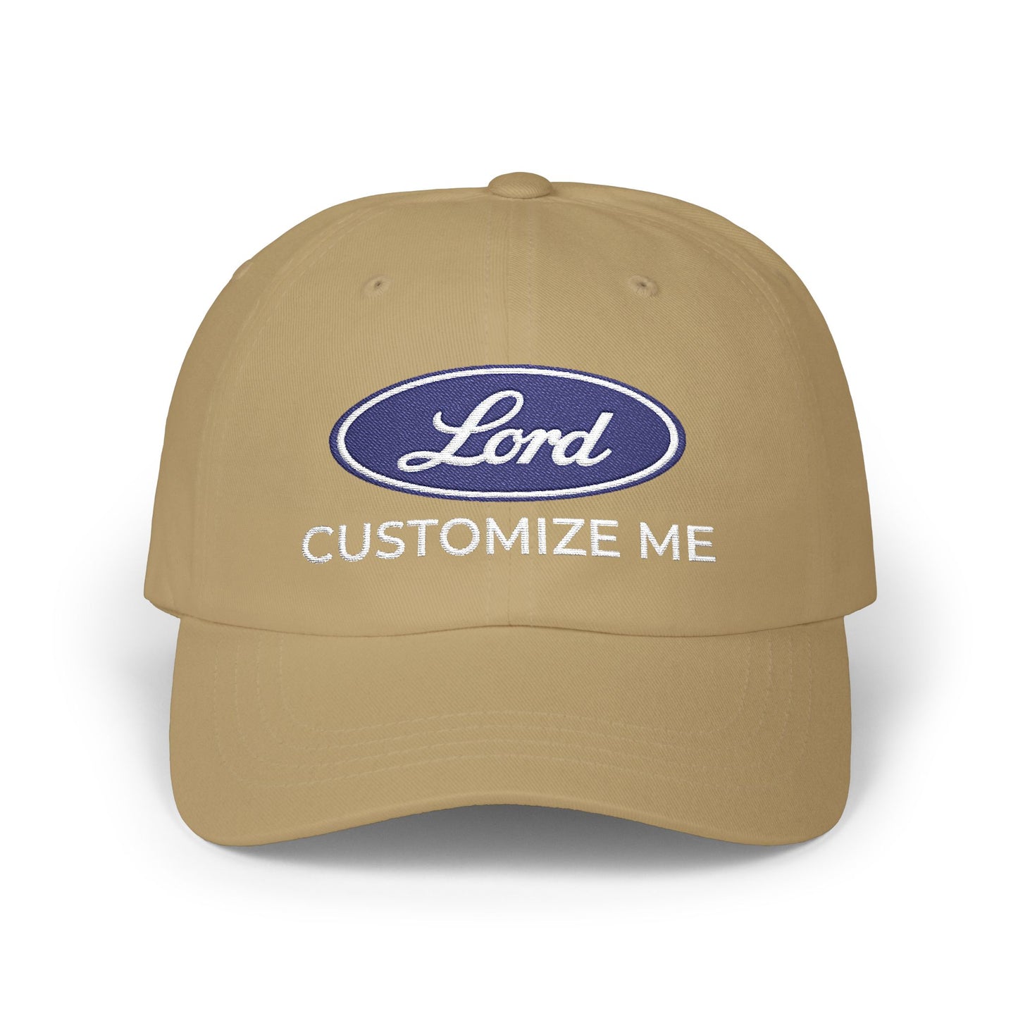 Customize Me “Lord” Dad Cap – Personalized Embroidered Cotton Hat (Up to 20 Characters)