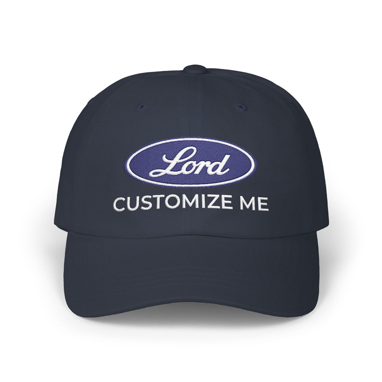 Customize Me “Lord” Dad Cap – Personalized Embroidered Cotton Hat (Up to 20 Characters)
